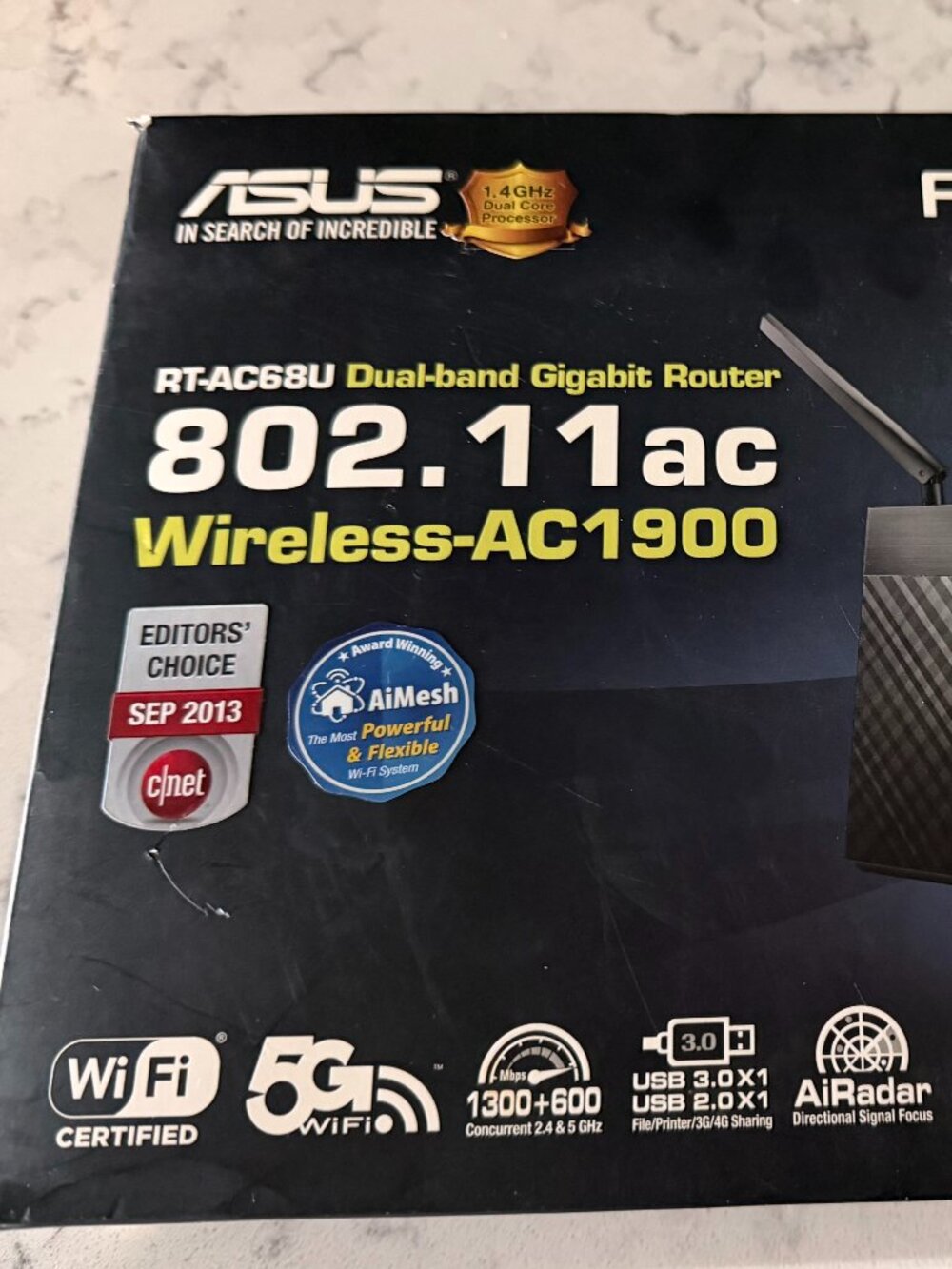 ASUS RT-AC68U Wireless Dual-Band Gigabit Router